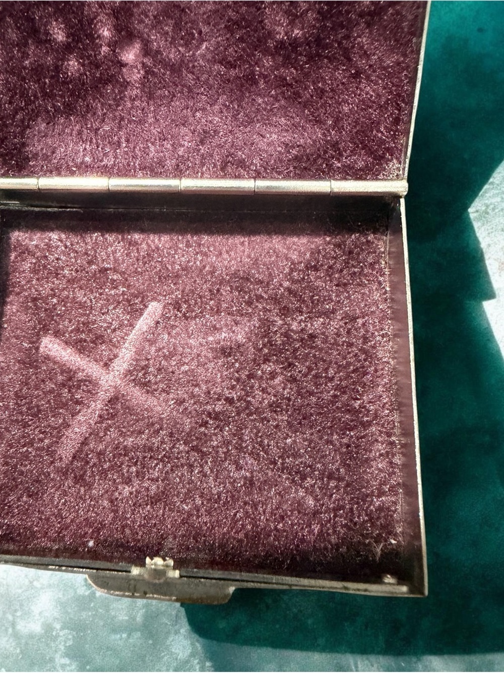 Vtg “Travel Shrine”-1940’s Franciscan Monastery Case w/Mid Century Rosary 42g - Picture 14 of 14